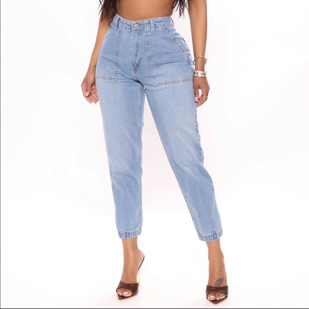 Talk All Night Jogger Jeans